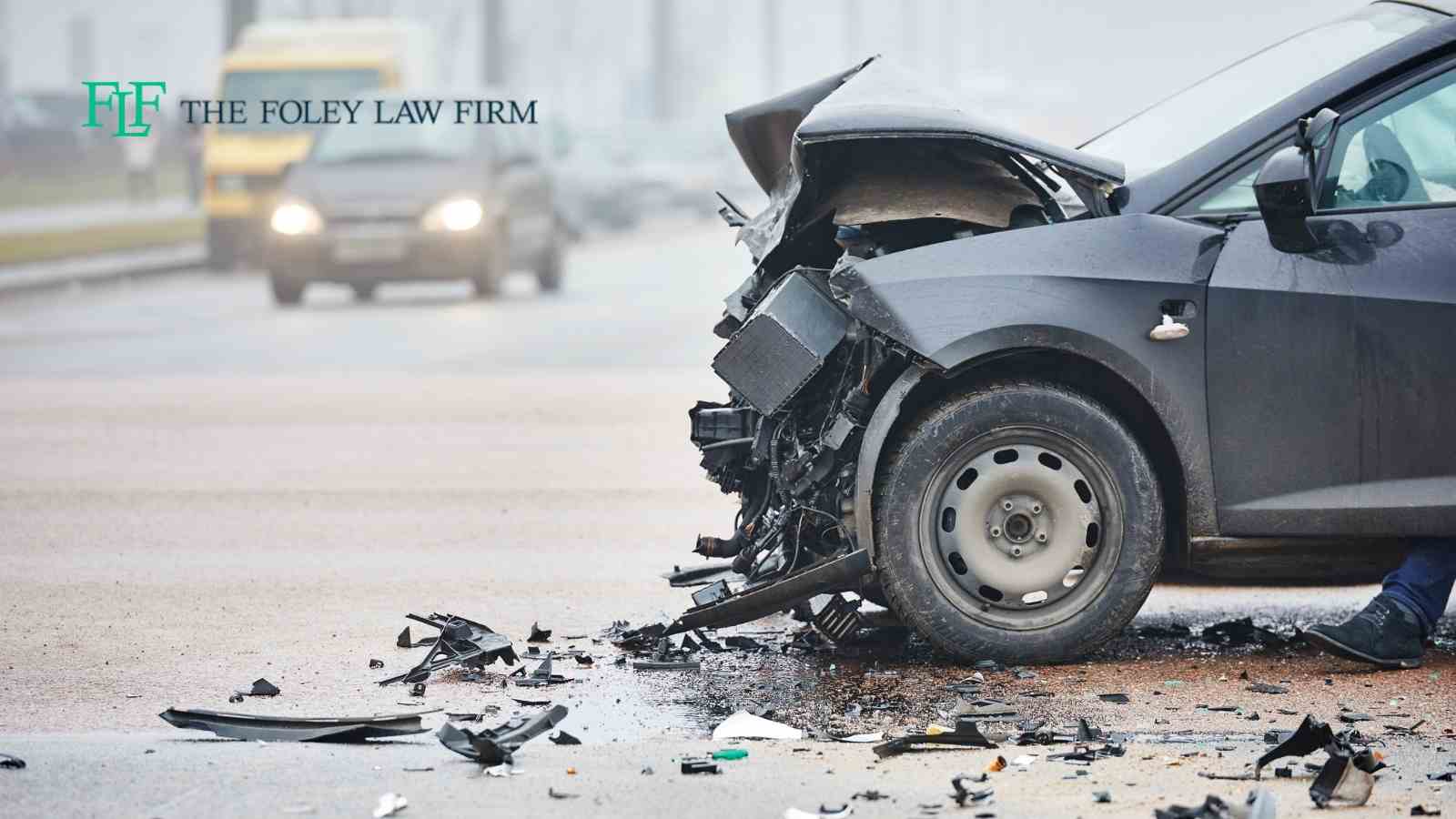 How is fault determined in a car crash?
